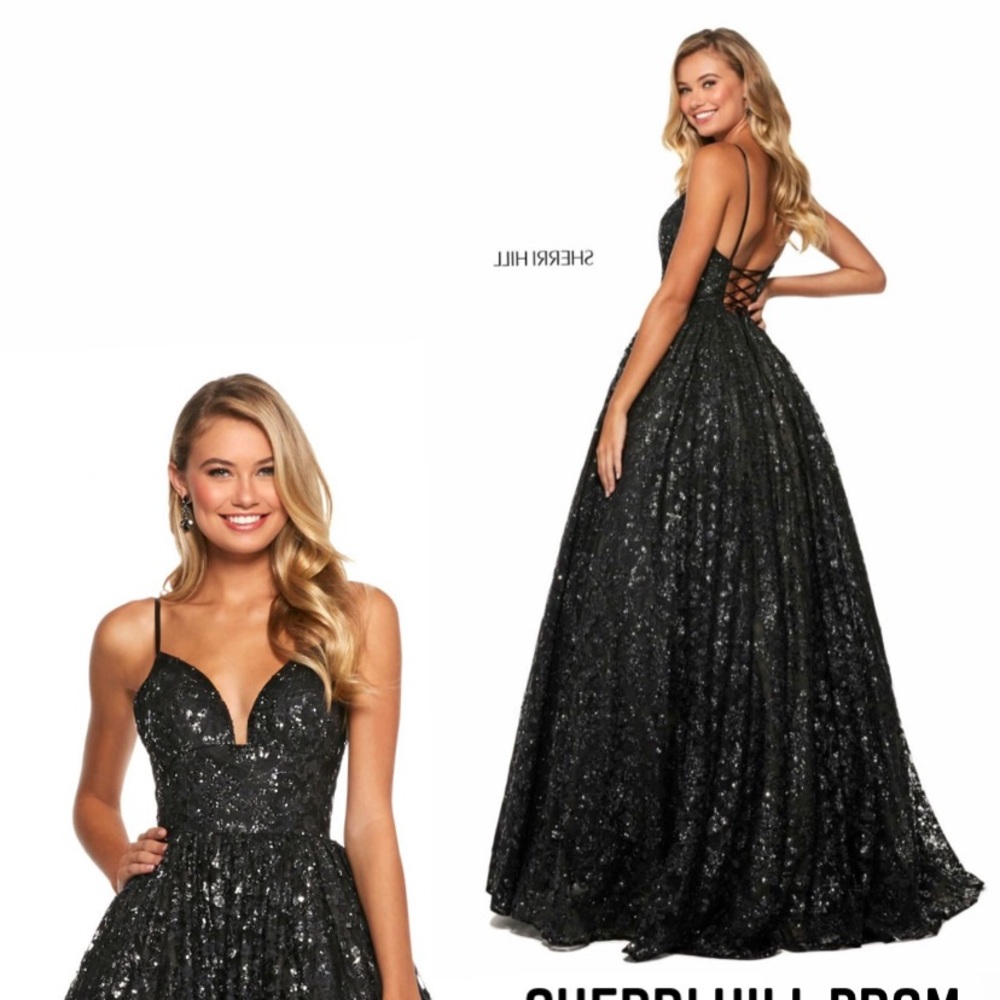 PROM DRESS SHERRIE HILL NEW - Picture 3 of 3
